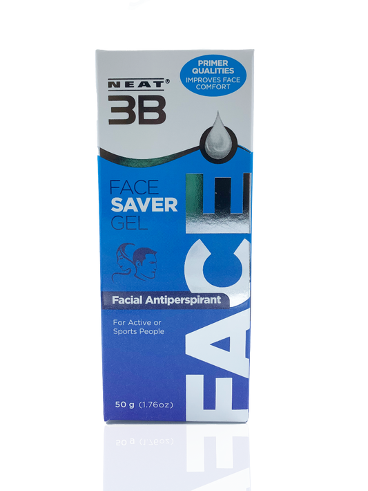 Neat 3B Face Saver Gel packaging on a white background