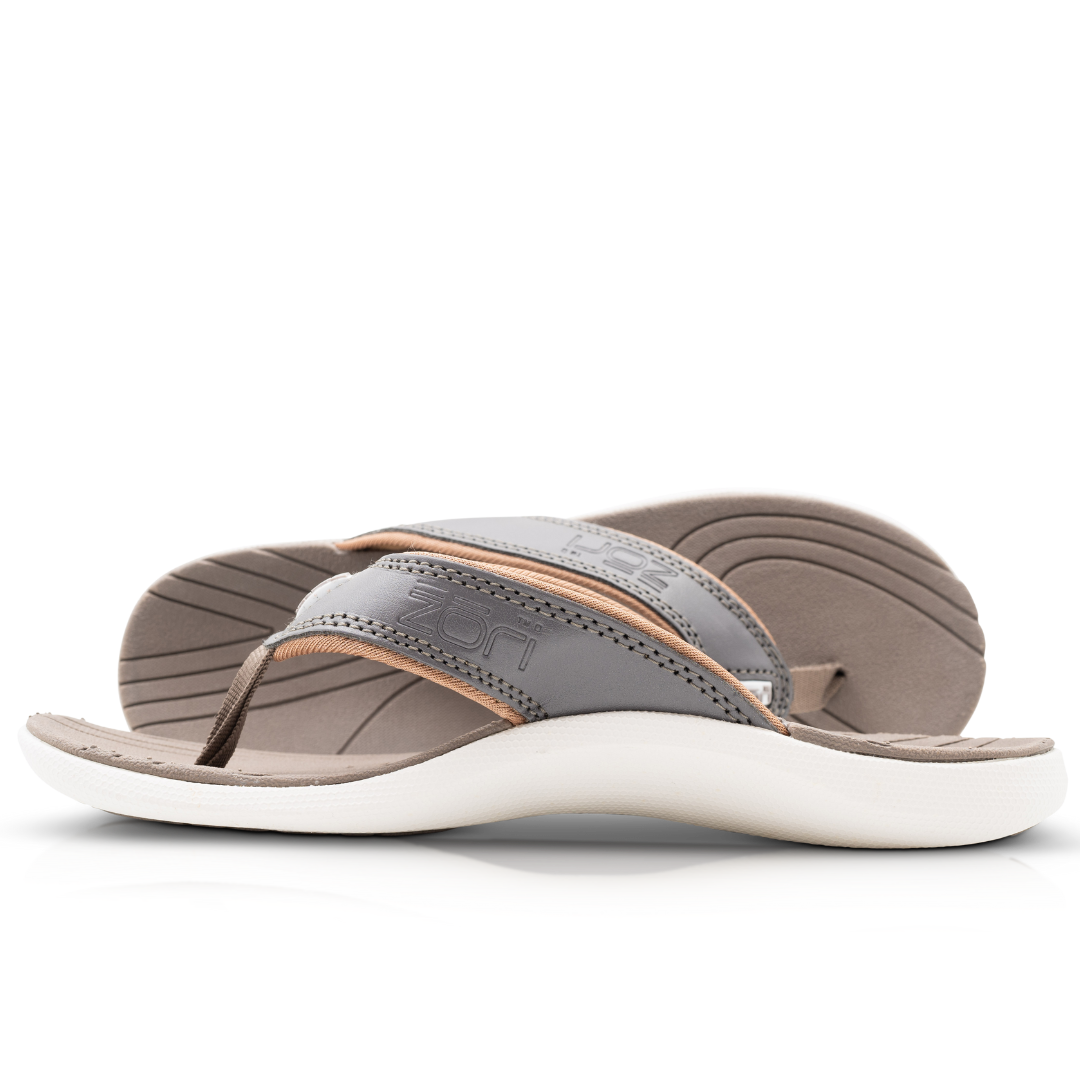 Neat Zori Pewter Slimline Orthotic Thong
