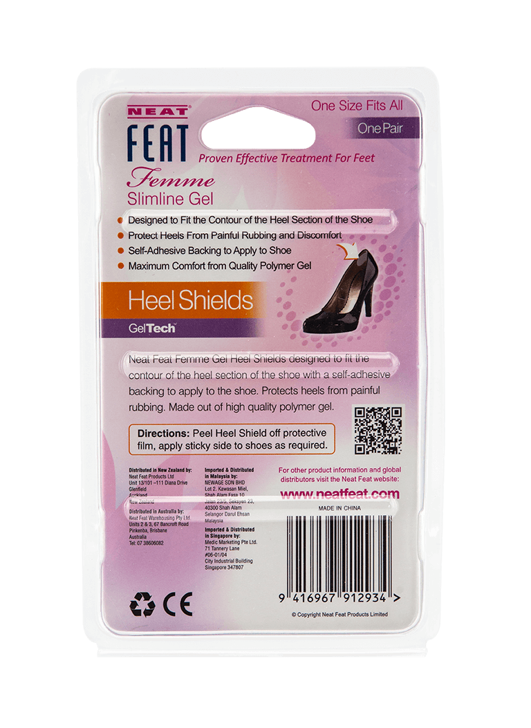 Femme Gel Heel Shield For Heel Protection against rubbing - Neat Feat Foot & Body Care