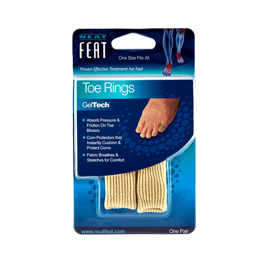 Gel Toe Ring Padding and Protection For Corns - Neat Feat Foot & Body Care