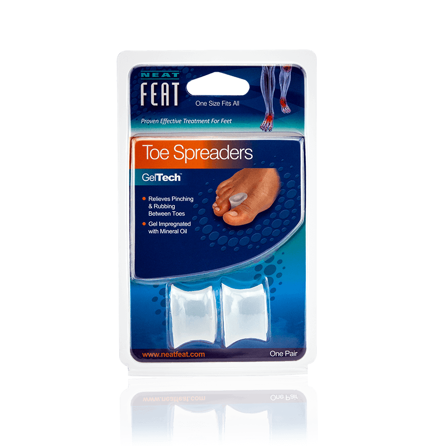 Gel Toe Spreaders Toe Rubbing Prevention - Neat Feat Foot & Body Care