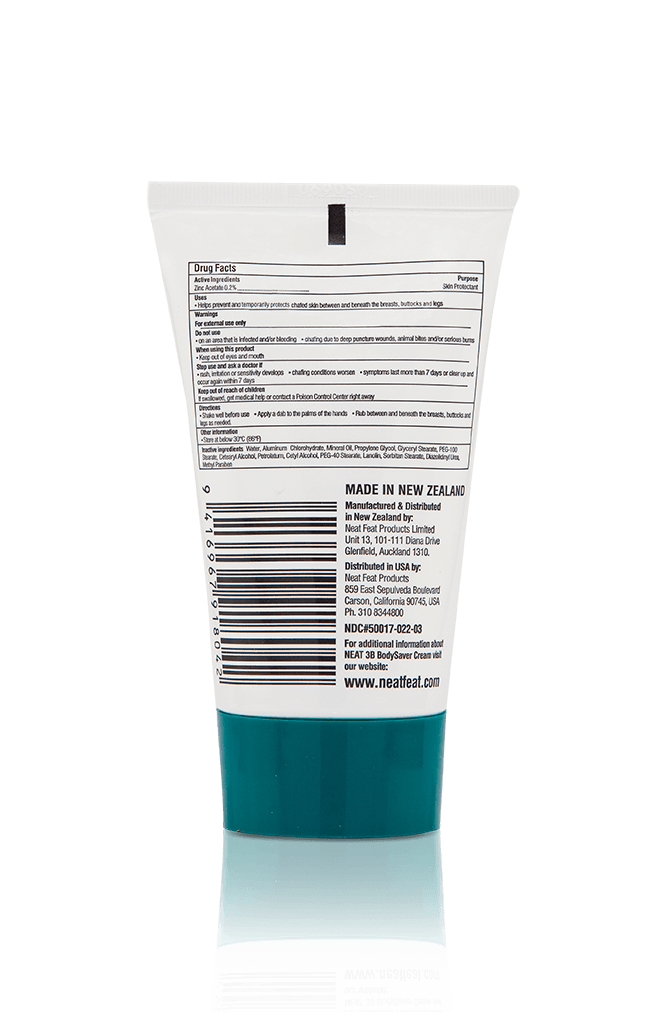 Neat 3B Body Saver to Stop Body Rashes and Chafing - Neat Feat Foot & Body Care