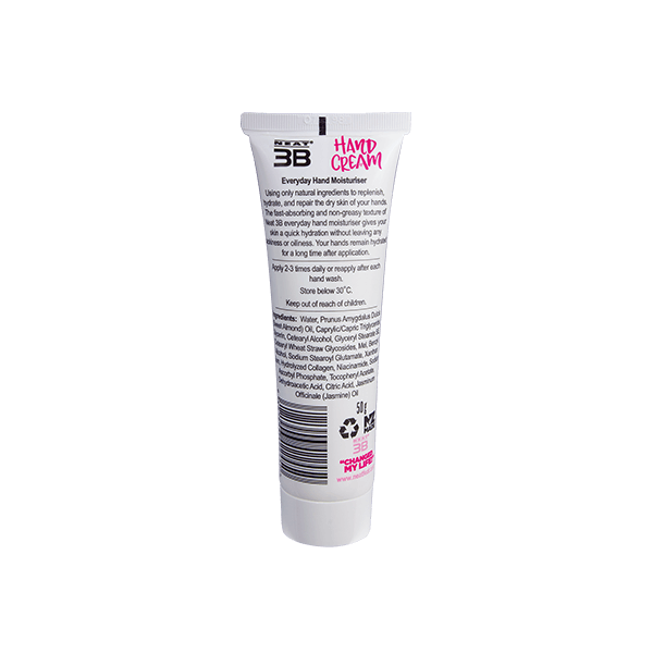 Neat 3B Everyday
Moisturising
Hand Cream 50g For Dry Hands - Neat Feat Foot & Body Care