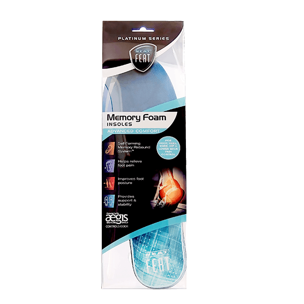 Platinum Series Advanced Memory Foam Insole that Self-Forms – Neat