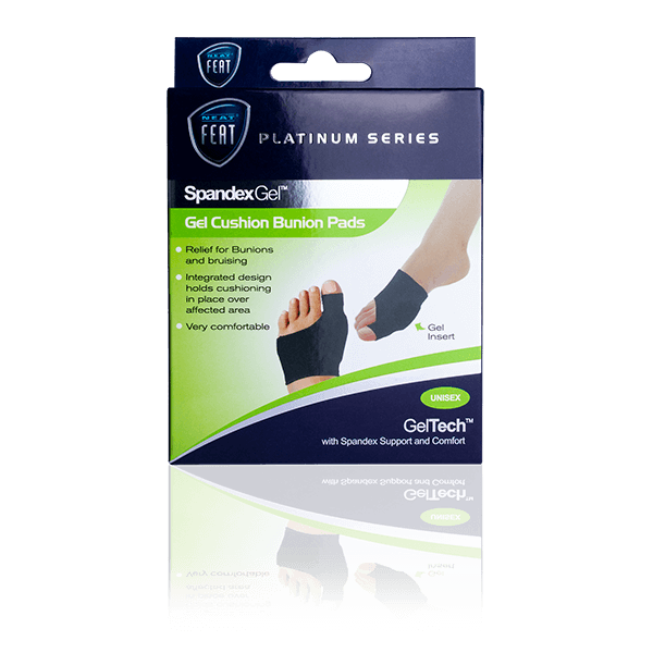 Platinum Series Spandex Gel Cushion Bunion Pads For Helping with