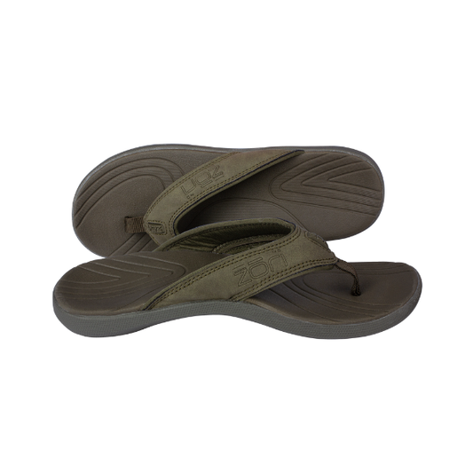NEW COLOR ADDED - Neat Zori Green Slimline Orthotic Thong / Sandal Water Resistant and Comfortable
