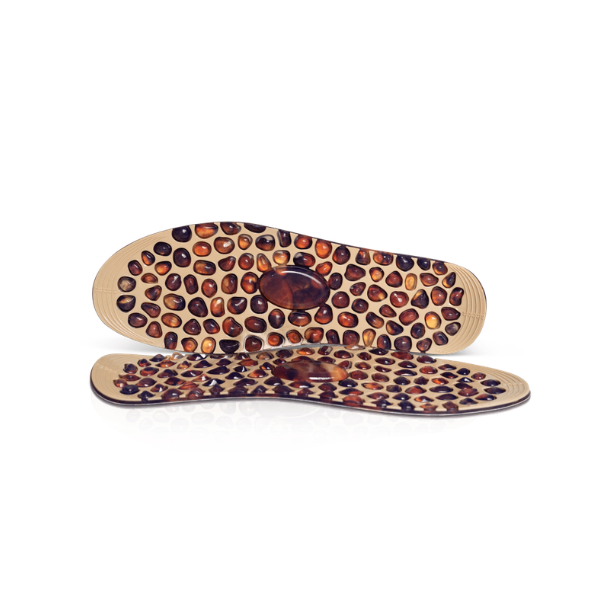 Platinum Series Massage-Gel Orthotic Insoles +Pebble-Finish Contours