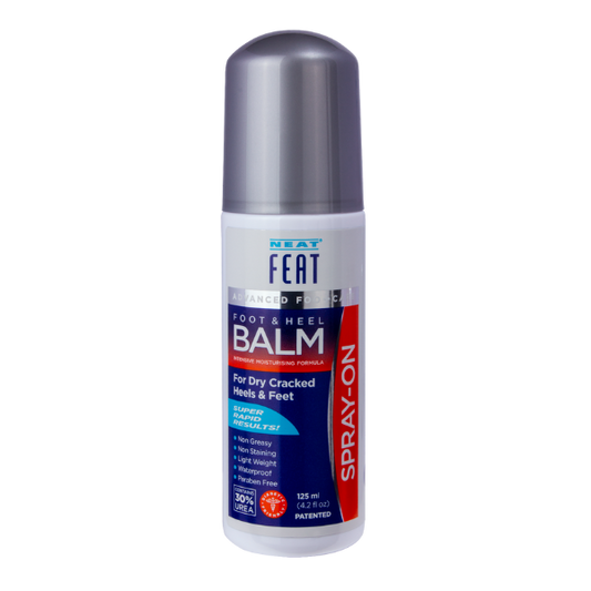 Spray On Foot and Heel Balm for Dry, Cracked feet