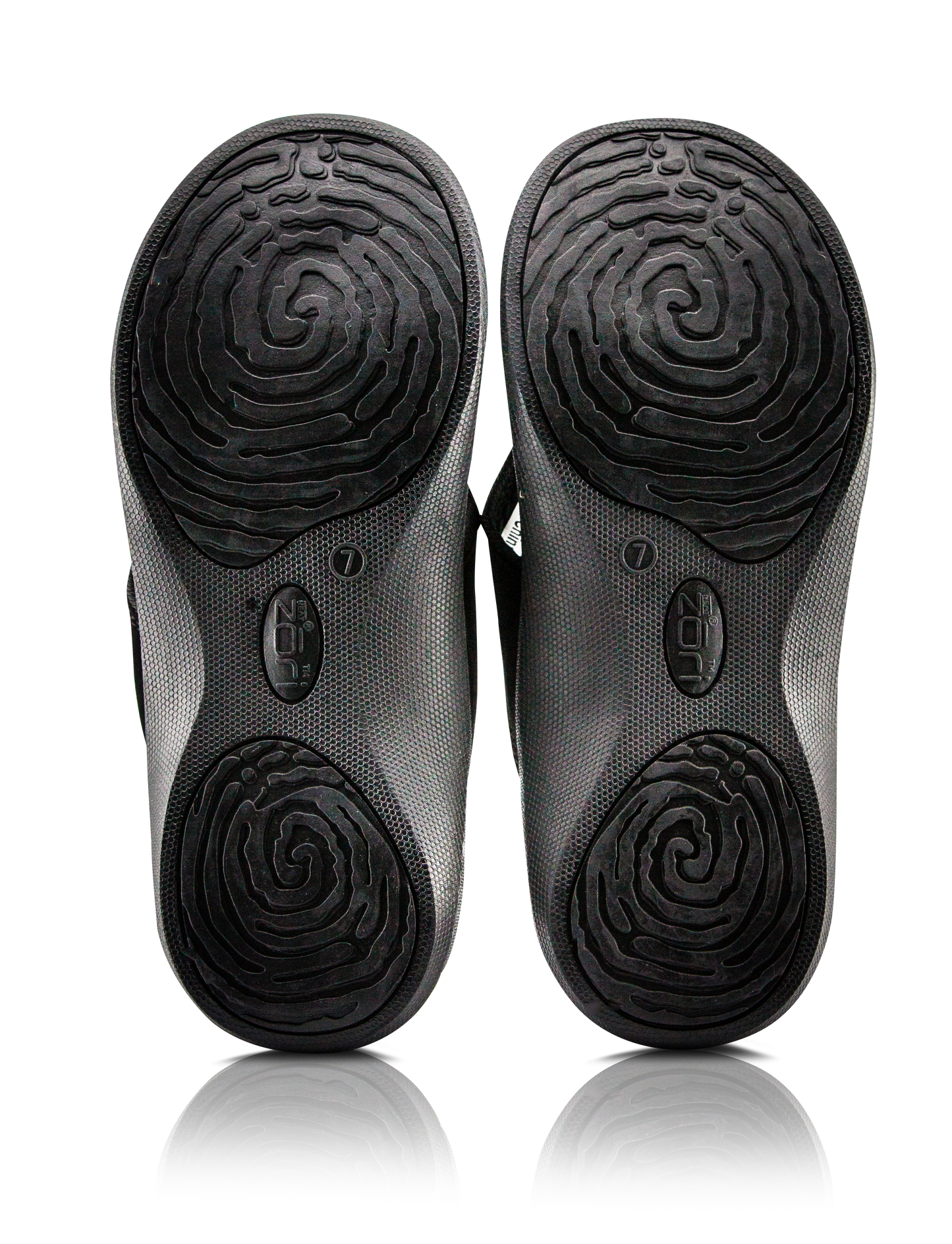 Neat Zori Black Orthotic Thong/Sandal Water Resistant, Healthy, and Comfortable