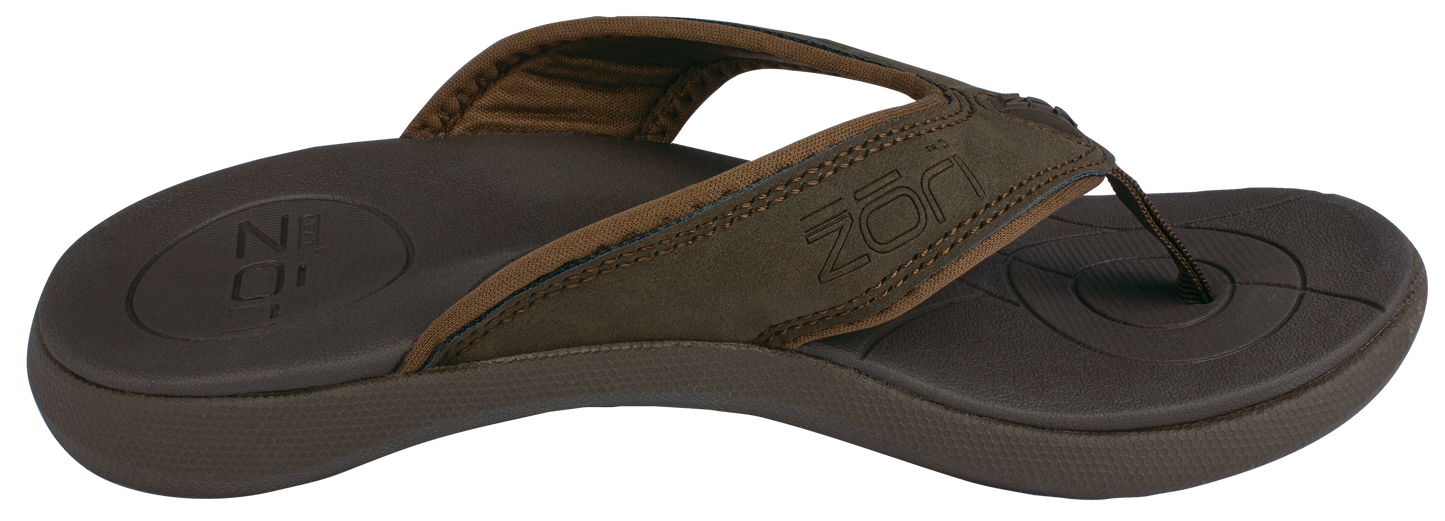 NEW COLOR ADDED - Neat Zori Choco Orthotic Thong/Sandal Water Resistant, Healthy, and Comfortable