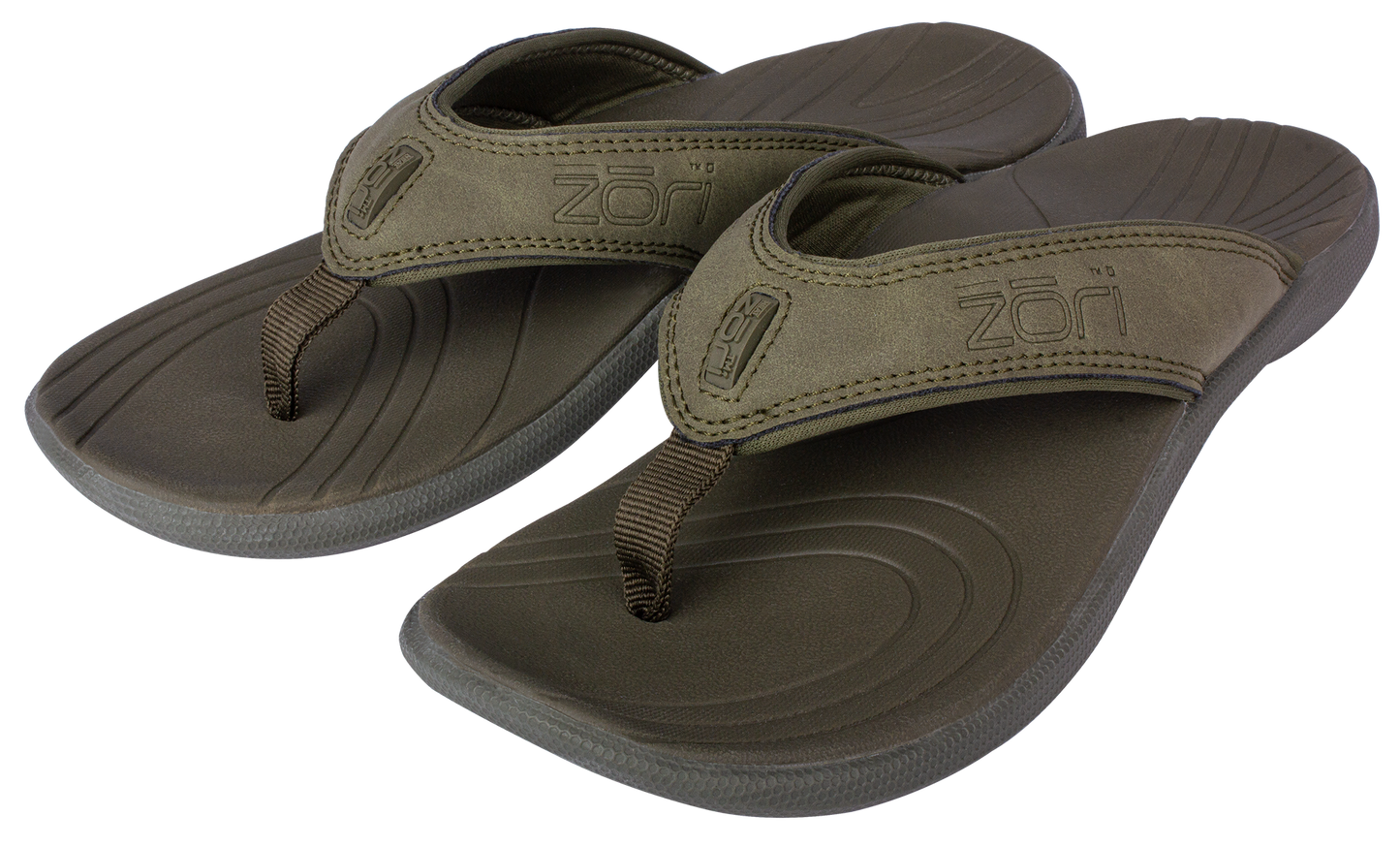 NEW COLOR ADDED - Neat Zori Green Slimline Orthotic Thong / Sandal Water Resistant and Comfortable