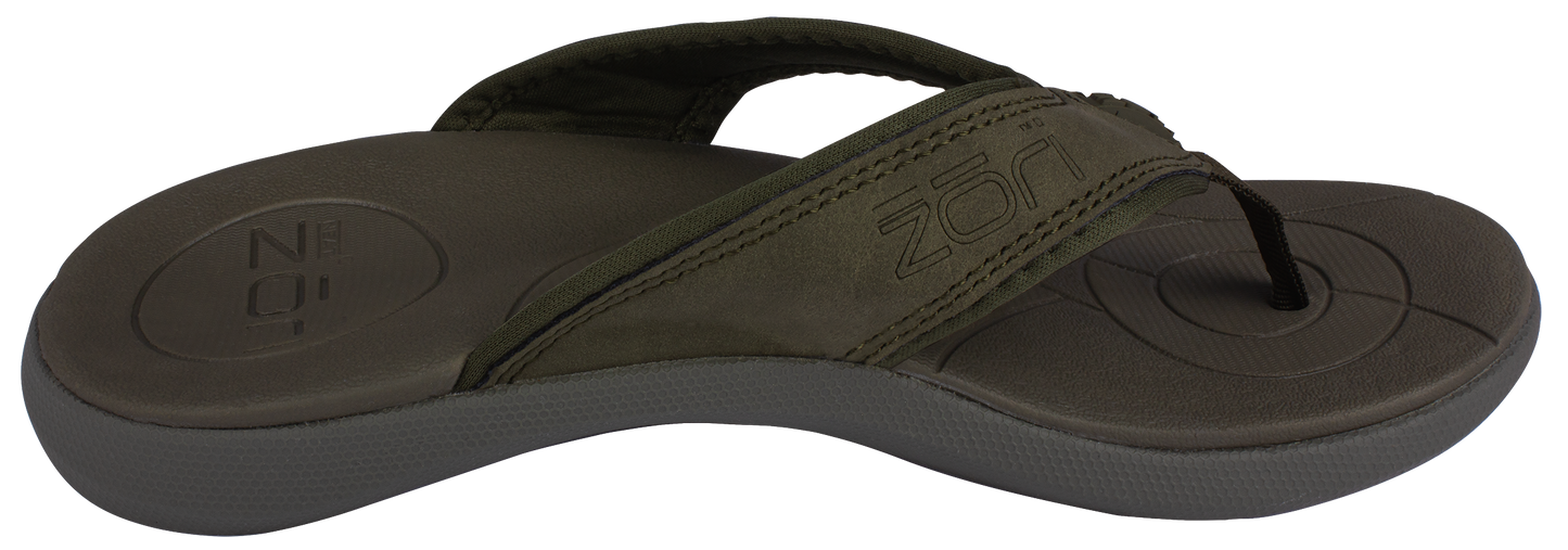NEW COLOR ADDED - Neat Zori Green Orthotic Thong/Sandal Water Resistant, Healthy, and Comfortable