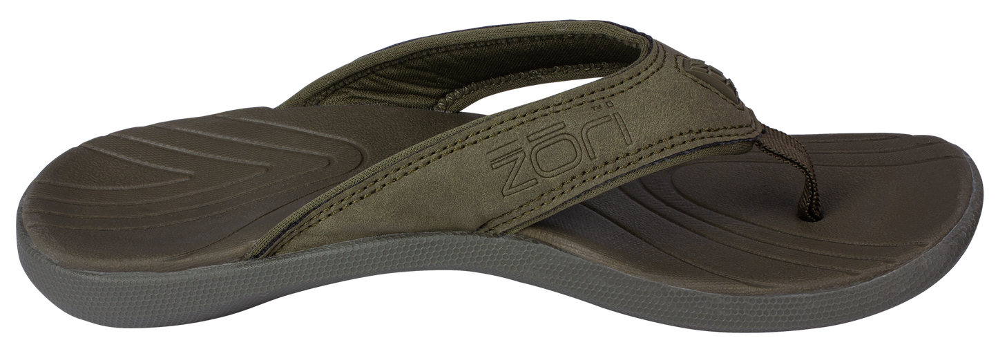 NEW COLOR ADDED - Neat Zori Green Slimline Orthotic Thong / Sandal Water Resistant and Comfortable