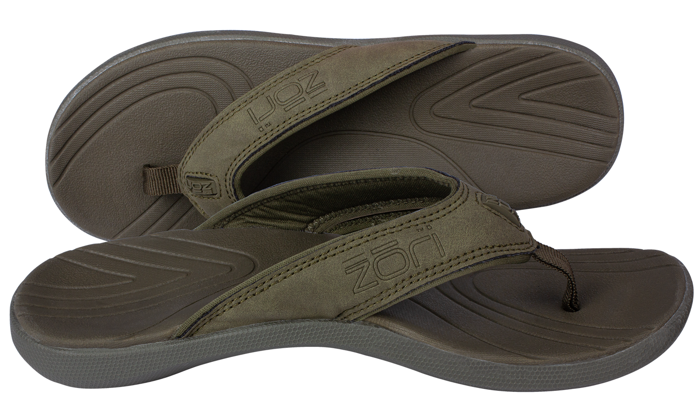 NEW COLOR ADDED - Neat Zori Green Orthotic Thong/Sandal Water Resistant, Healthy, and Comfortable