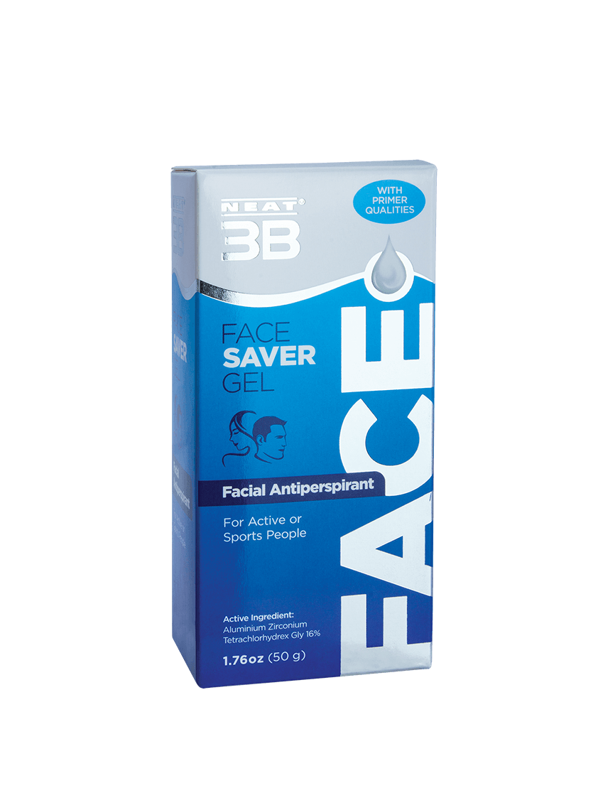 Neat 3B Face Saver Gel for Facial Sweating - Neat Feat Foot & Body Care