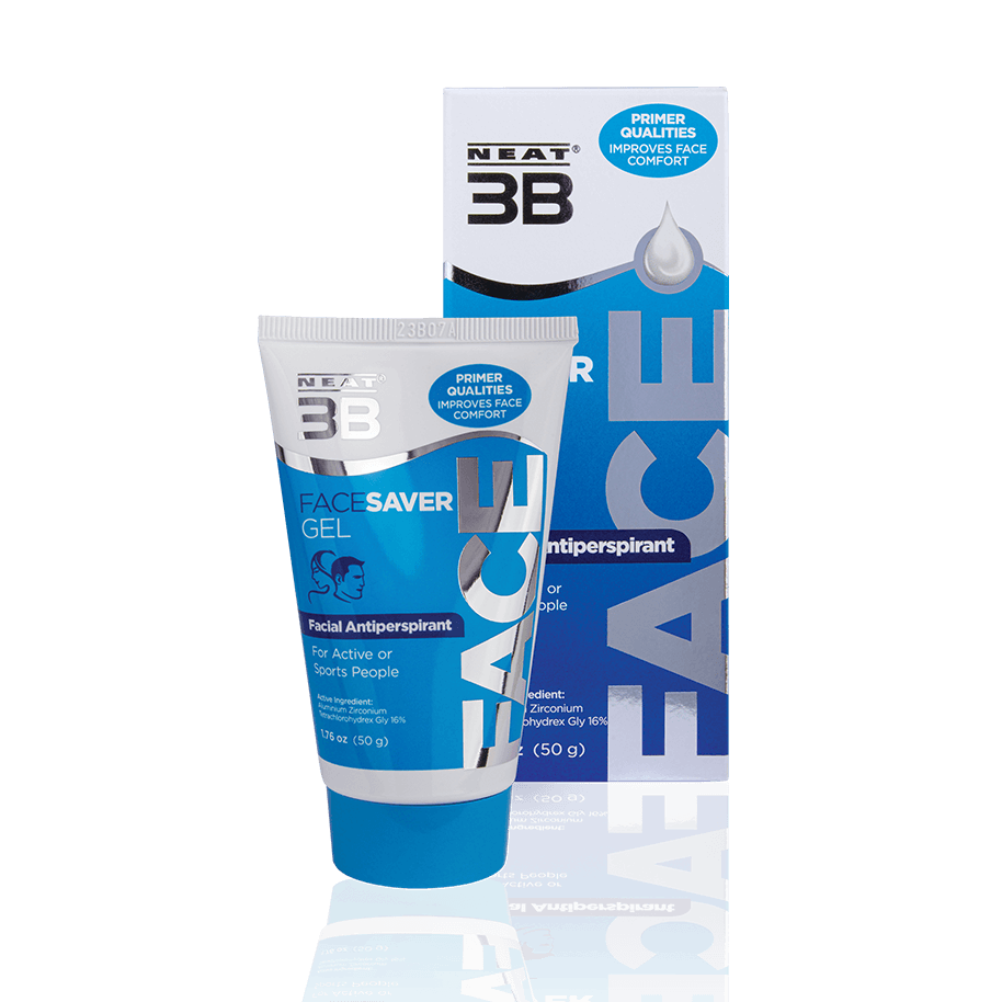 Neat 3B Face Saver Gel for Facial Sweating - Neat Feat Foot & Body Care