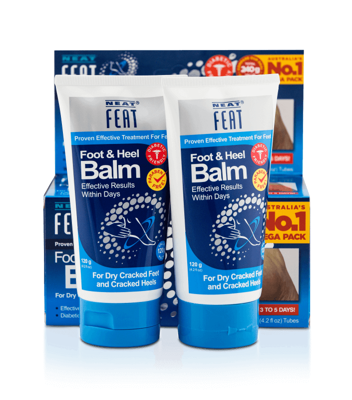 Heel Balm 120G – Mega Pack for Dry, Cracked feet - Neat Feat Foot & Body Care