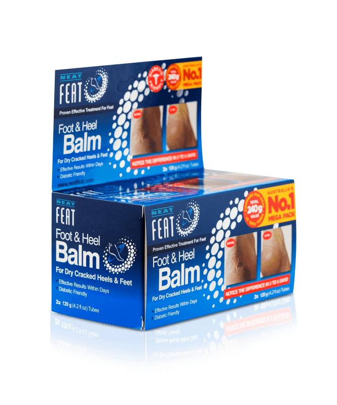 Heel Balm 120G – Mega Pack for Dry, Cracked feet - Neat Feat Foot & Body Care