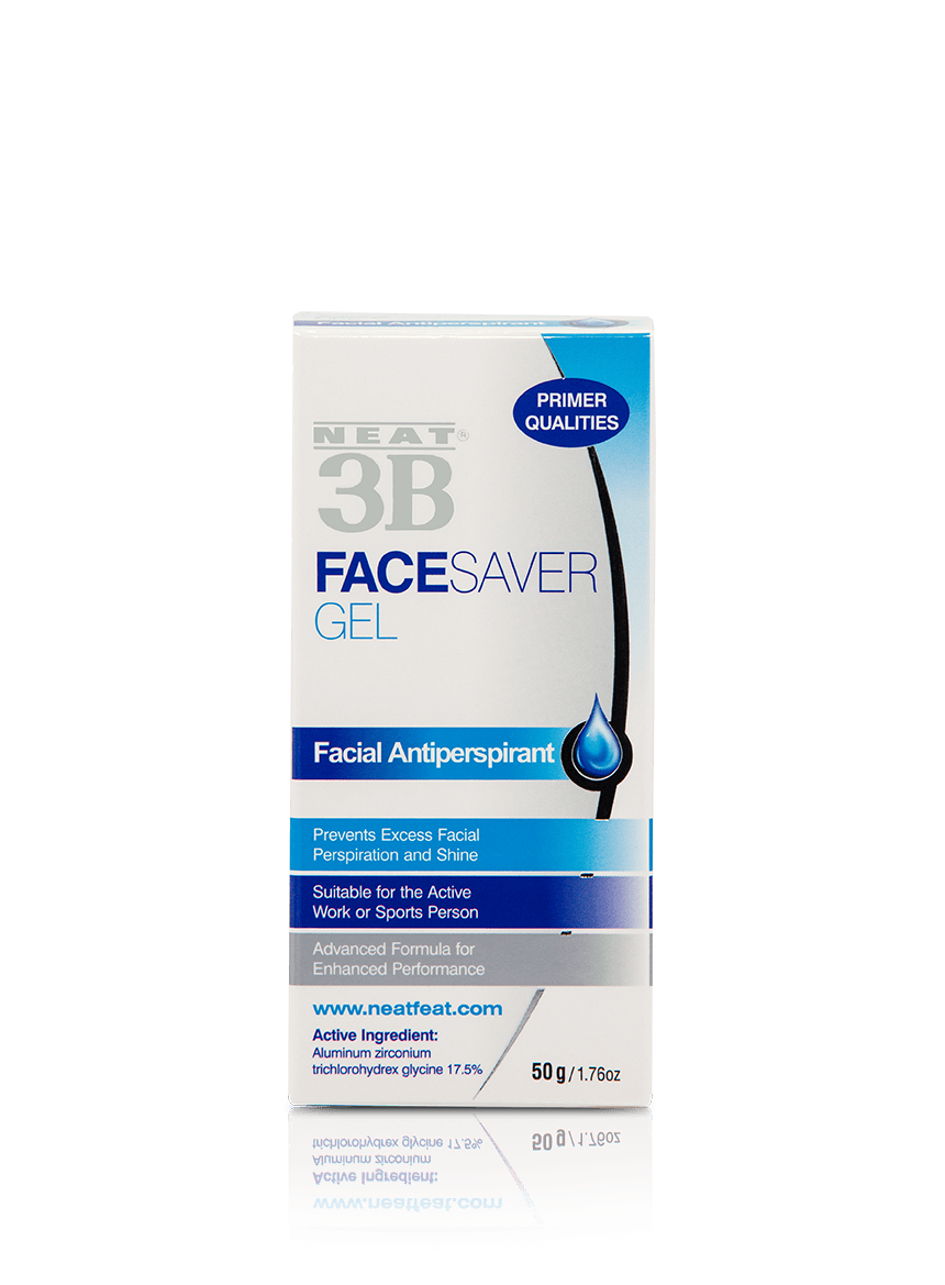 Neat 3B Face Saver Gel for Facial Sweating. - Neat Feat Foot & Body Care