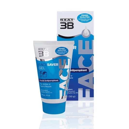 Neat 3B Face Saver Gel for Facial Sweating - Neat Feat Foot & Body Care