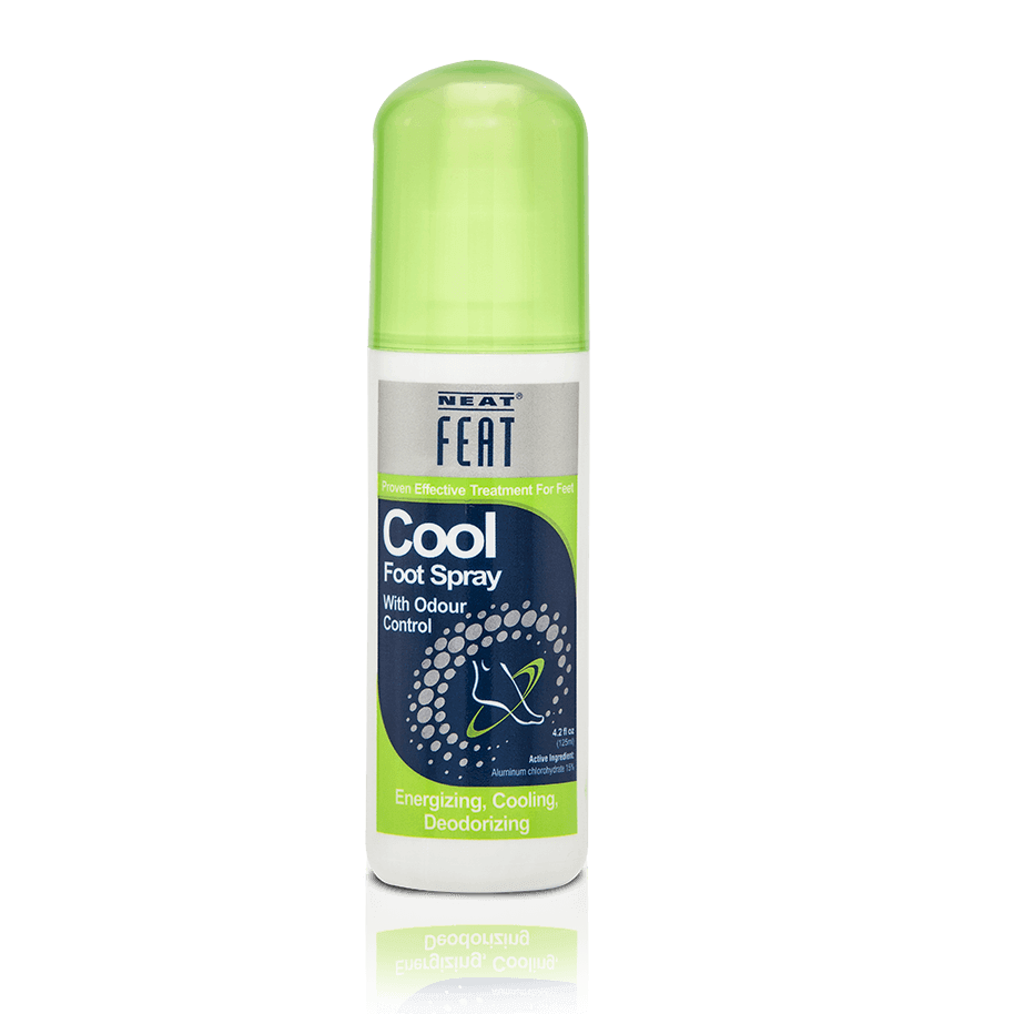 Neat Feat Cool Foot Spray for feet odour control - Neat Feat Foot & Body Care