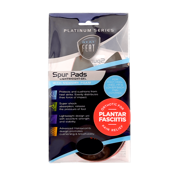 Platinum Series Spur Pads for Pressure Relief and Inflammation - Neat Feat Foot & Body Care