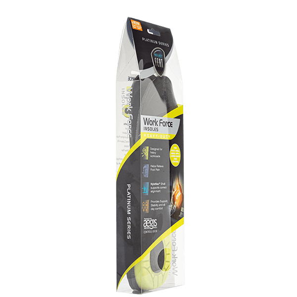 Platinum Series Work Force Insole for All Day Comfort and Relief from Spinal Pain - Neat Feat Foot & Body Care