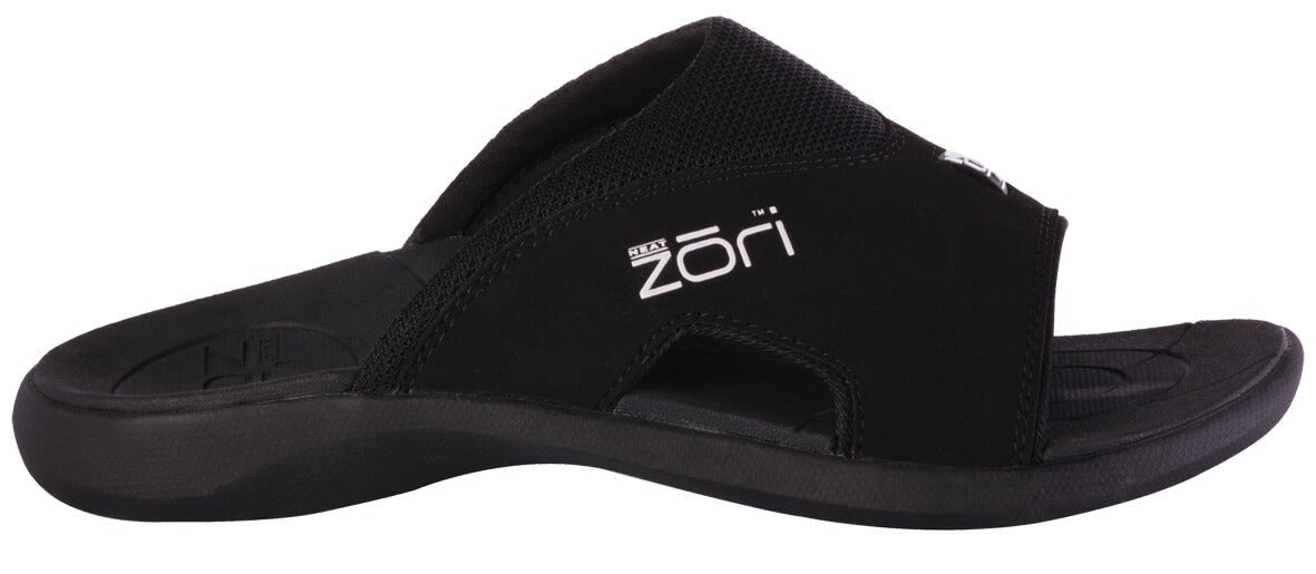 Zori Pump Orthotic Black Healthy, Lightweight, Stylish